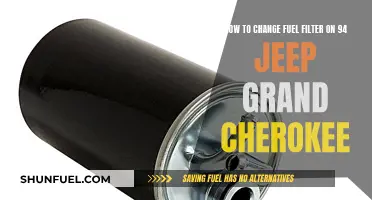 Replacing Fuel Filter in '94 Jeep Grand Cherokee: Step-by-Step Guide