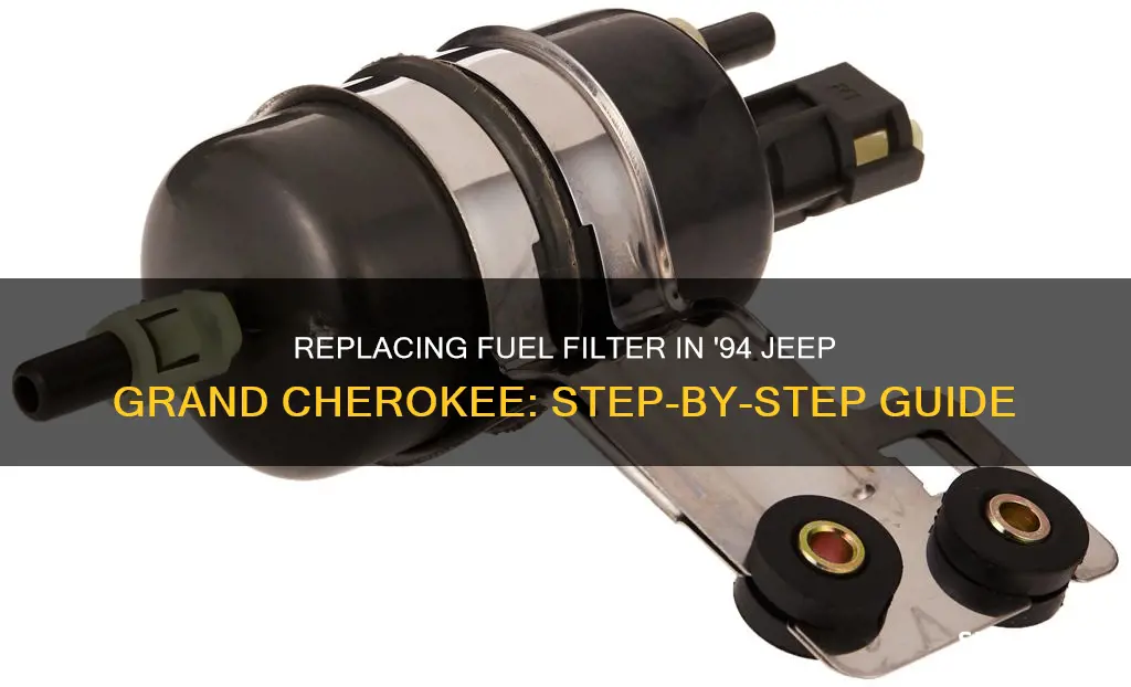 how to change fuel filter on 94 jeep grand cherokee