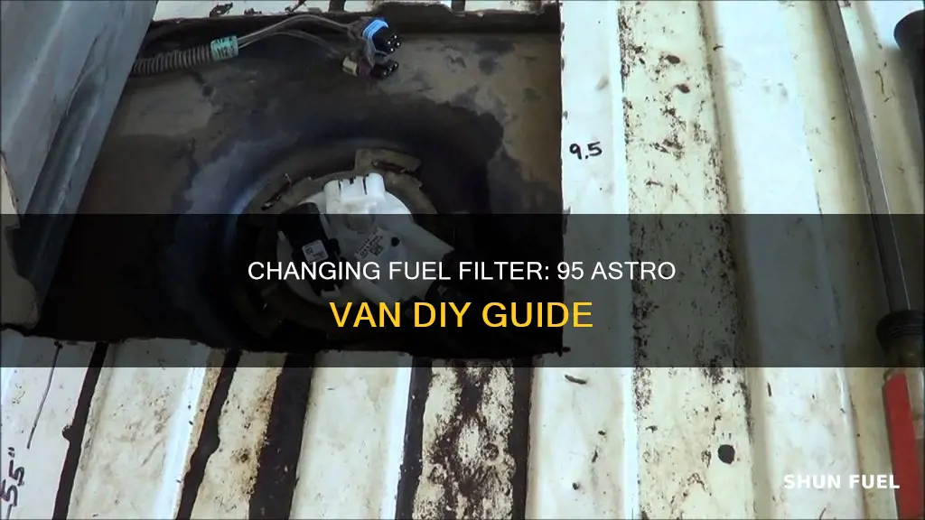 how to change fuel filter on 95 astro van