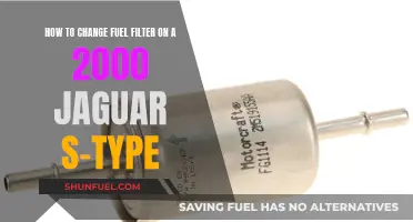 Changing Fuel Filters: 2000 Jaguar S-Type Guide
