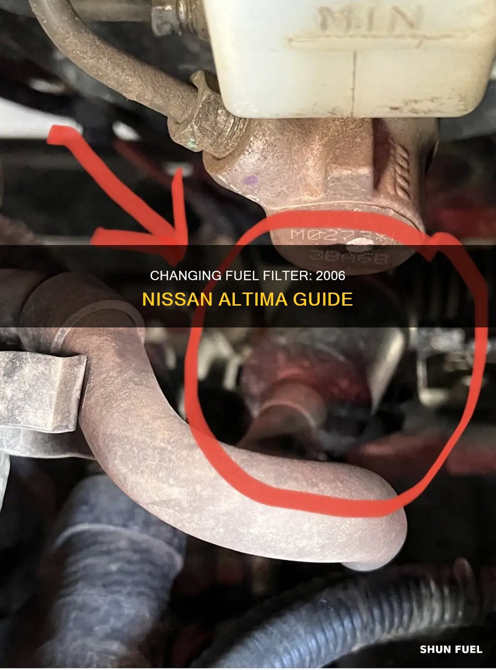 how to change fuel filter on a 2006 nissan altima