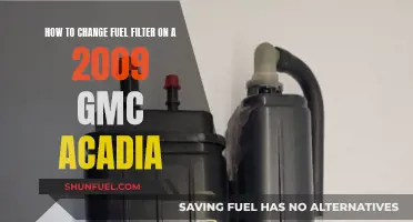 Replacing Fuel Filter in GMC Acadia: Step-by-Step Guide