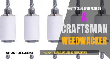 Craftsman Weedwacker: Replacing Fuel Filter, Step-by-Step Guide