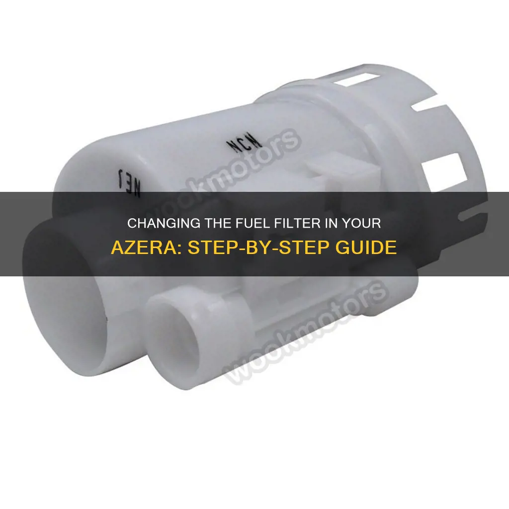 how to change fuel filter on azera