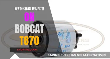 Changing Fuel Filter on Bobcat T870: Step-by-Step Guide