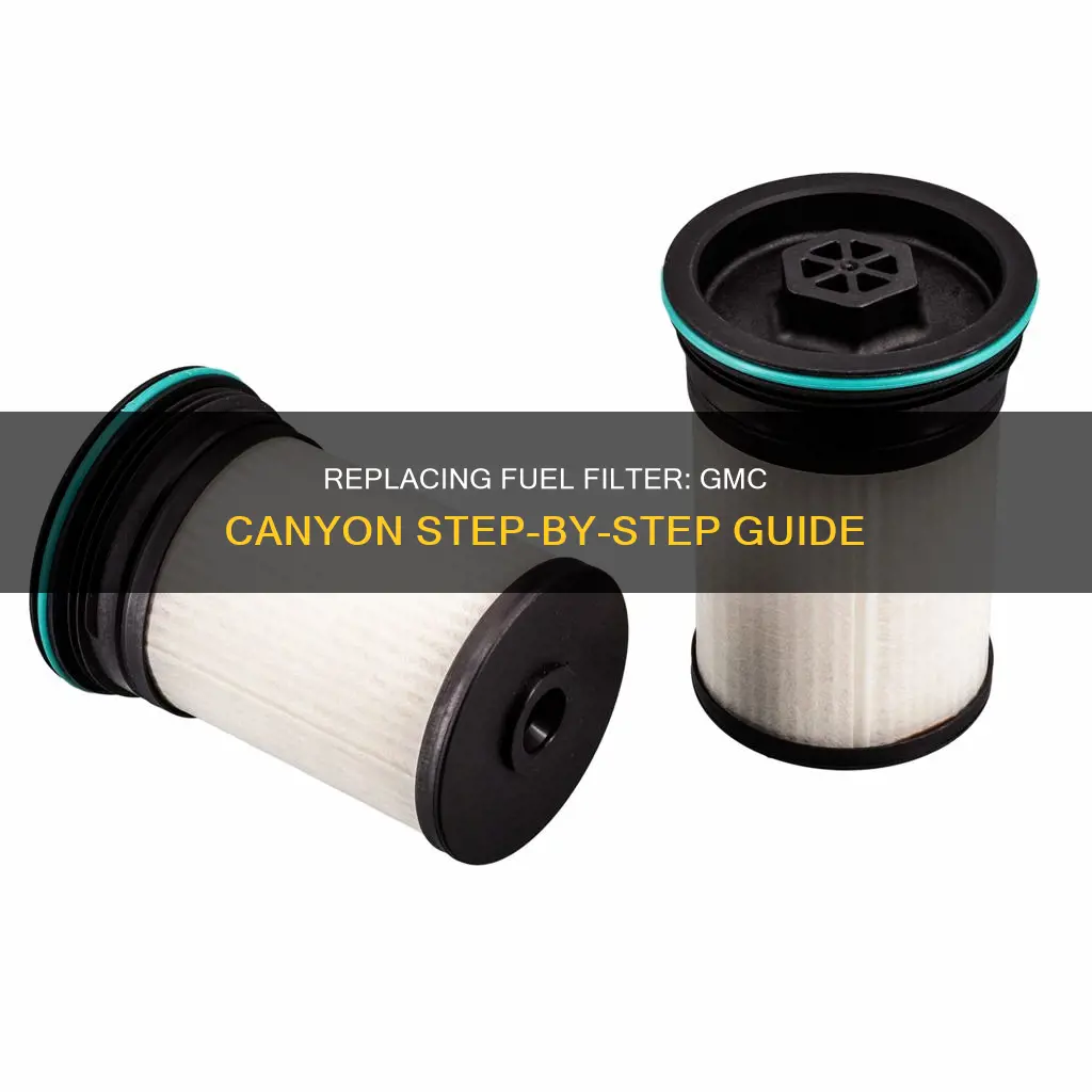 how to change fuel filter on canyon