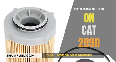 Changing Fuel Filter on Cat 289D: DIY Guide