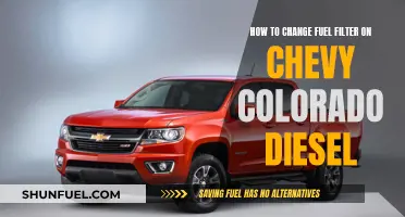 Changing the Fuel Filter in a Chevy Colorado Diesel
