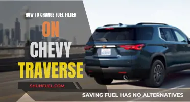 Changing Fuel Filter on Chevy Traverse: Step-by-Step Guide