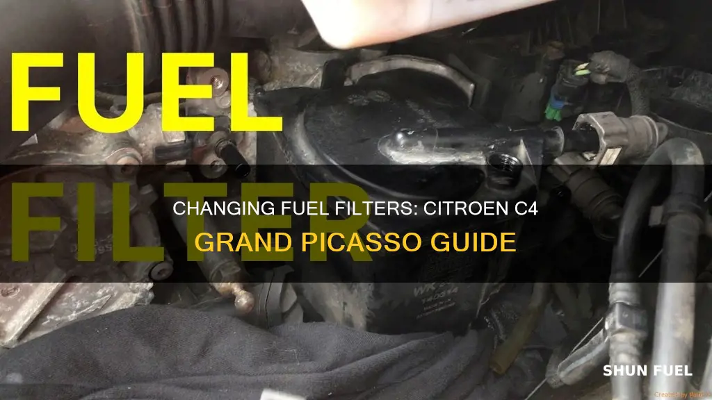 how to change fuel filter on citroen c4 grand picasso