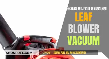 Craftsman Leaf Blower: Replacing Fuel Filter, Step-by-Step