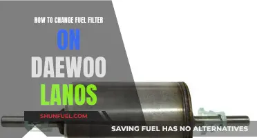 Daewoo Lanos: Replacing Fuel Filter, Step-by-Step Guide