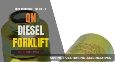 Changing Diesel Forklift Fuel Filters: Step-by-Step Guide