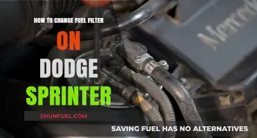 Dodge Sprinter Fuel Filter: Step-by-Step Replacement Guide