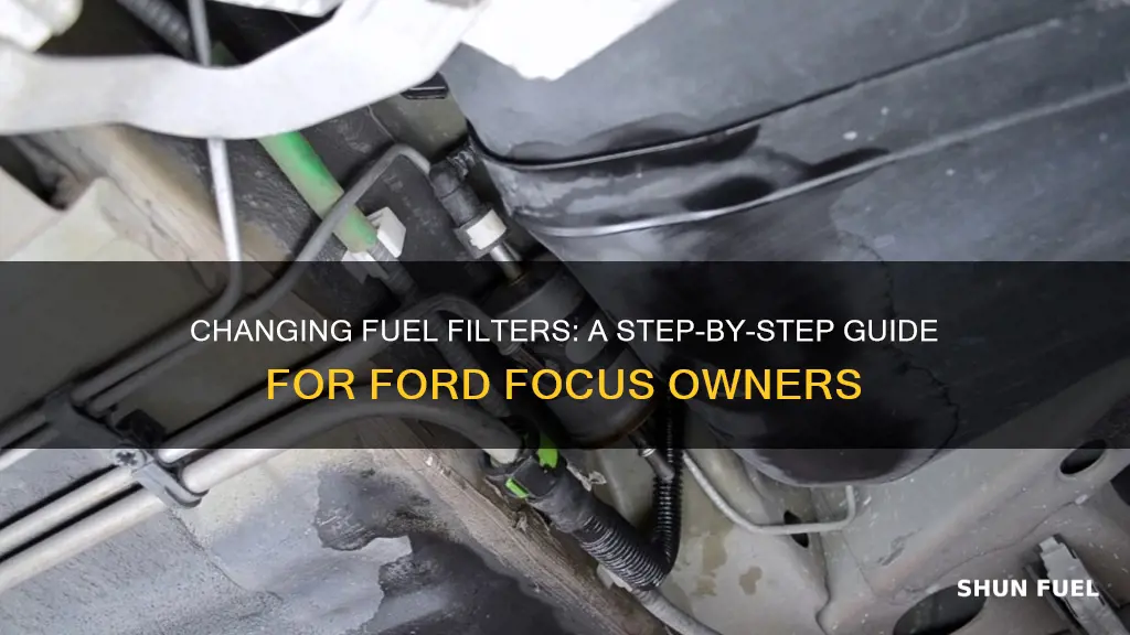 how to change fuel filter on ford focus