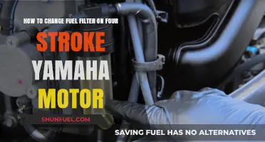 Changing Fuel Filter: Yamaha Four-Stroke Motor Guide
