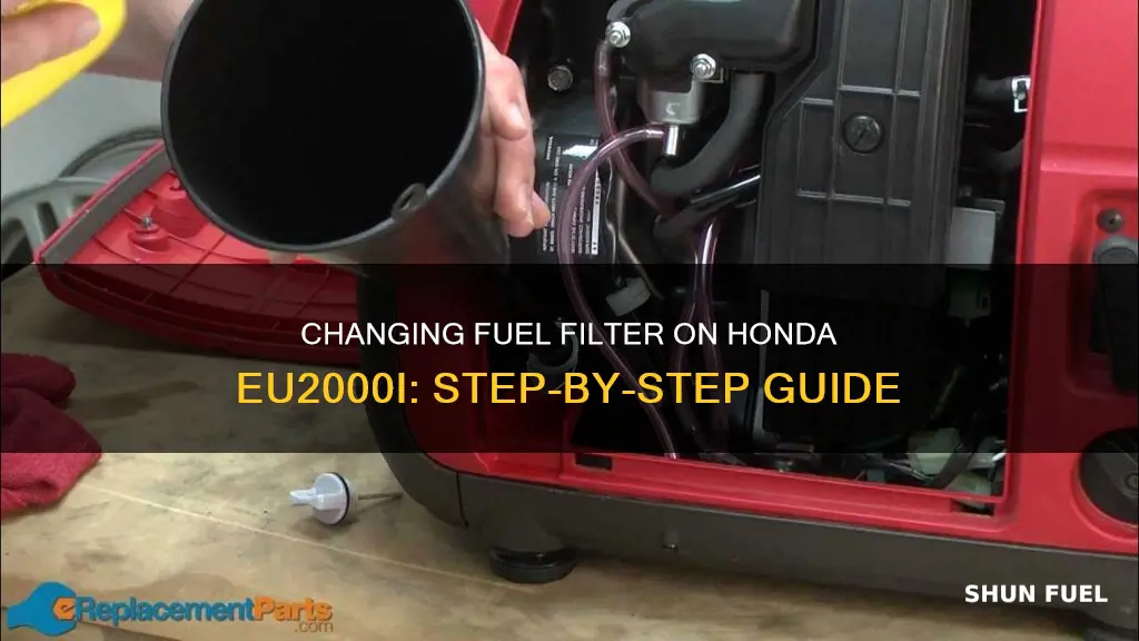 how to change fuel filter on honda eu2000i