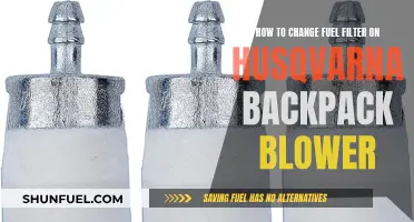 Replacing Husqvarna Backpack Blower Fuel Filter: Step-by-Step Guide