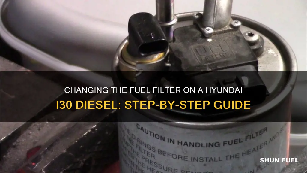 how to change fuel filter on hyundai i30 diesel