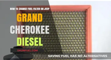 Changing the Fuel Filter on Your Jeep Grand Cherokee Diesel