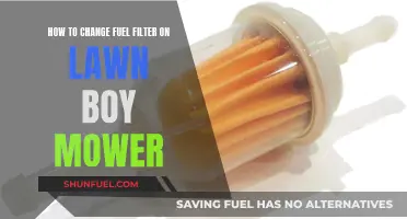 Lawn-Boy Mower Fuel Filter: DIY Replacement Guide