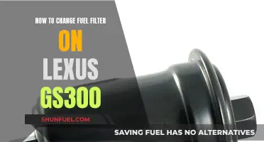 Changing Fuel Filter on Lexus GS300: Step-by-Step Guide