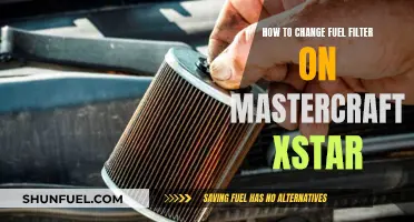 Changing Fuel Filter: MasterCraft XStar Guide