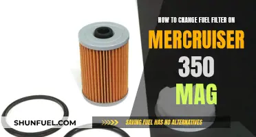 Changing Fuel Filter: Mercruiser 350 Mag Maintenance Guide