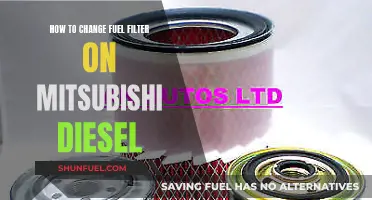 Changing the Fuel Filter on Your Mitsubishi Diesel