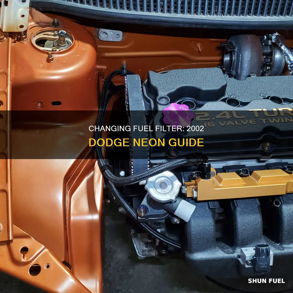 how to change fuel filter on my 2002 dodge neon