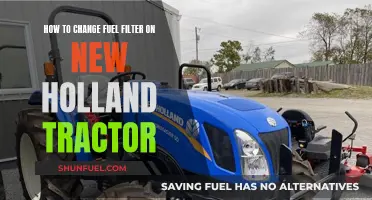 Tractor Fuel Filter: DIY Replacement for New Holland Models