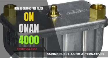 Changing the Fuel Filter on an Onan 4000: Step-by-Step Guide