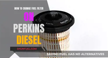 Replacing the Fuel Filter in a Perkins Diesel Engine