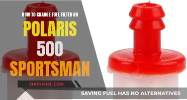 Polaris 500 Sportsman: Changing the Fuel Filter