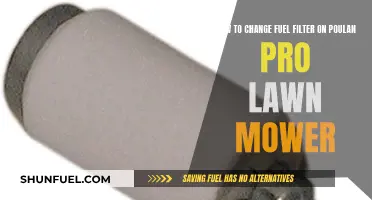 Changing Fuel Filter on Poulan Pro Lawn Mower: Step-by-Step Guide