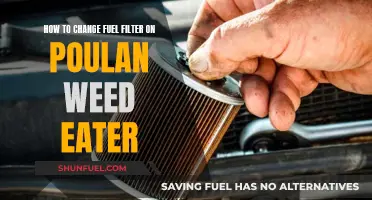 Replacing Fuel Filter: Poulan Weed Eater Guide