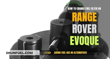 Changing Fuel Filter: Range Rover Evoque Guide