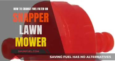 Changing Fuel Filter on Snapper Lawn Mower: Step-by-Step Guide