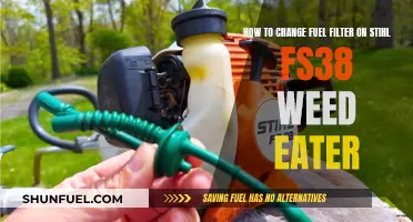 Replacing the Fuel Filter on Stihl FS38 Weed Eaters