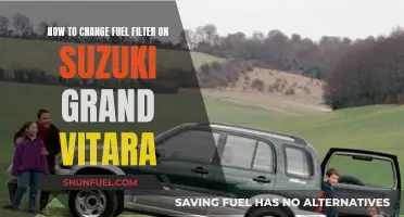 Suzuki Grand Vitara: Replacing Fuel Filter, Step-by-Step Guide