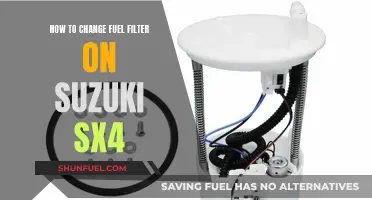 Suzuki SX4 Fuel Filter: DIY Replacement Guide