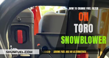 Changing Fuel Filter on Toro Snowblower: Step-by-Step Guide