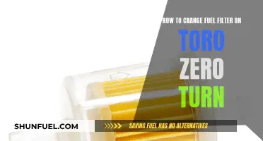 Changing Fuel Filter on Toro Zero Turn: Step-by-Step Guide