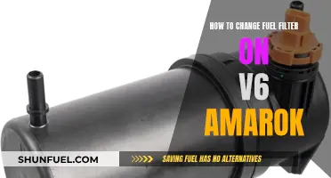 Changing Fuel Filters: Amarok V6 Guide