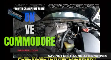 Replacing Fuel Filter: Step-by-Step Guide for VE Commodores