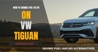 Replacing Fuel Filter: VW Tiguan Guide