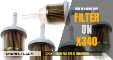 Replacing Fuel Filter: Step-by-Step Guide for X340 Models