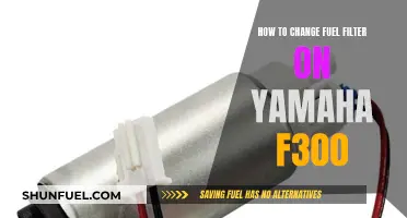 Changing Fuel Filter: Yamaha F300 Guide