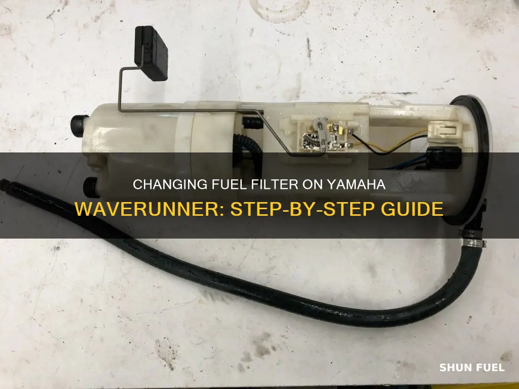 how to change fuel filter on yamaha waverunner