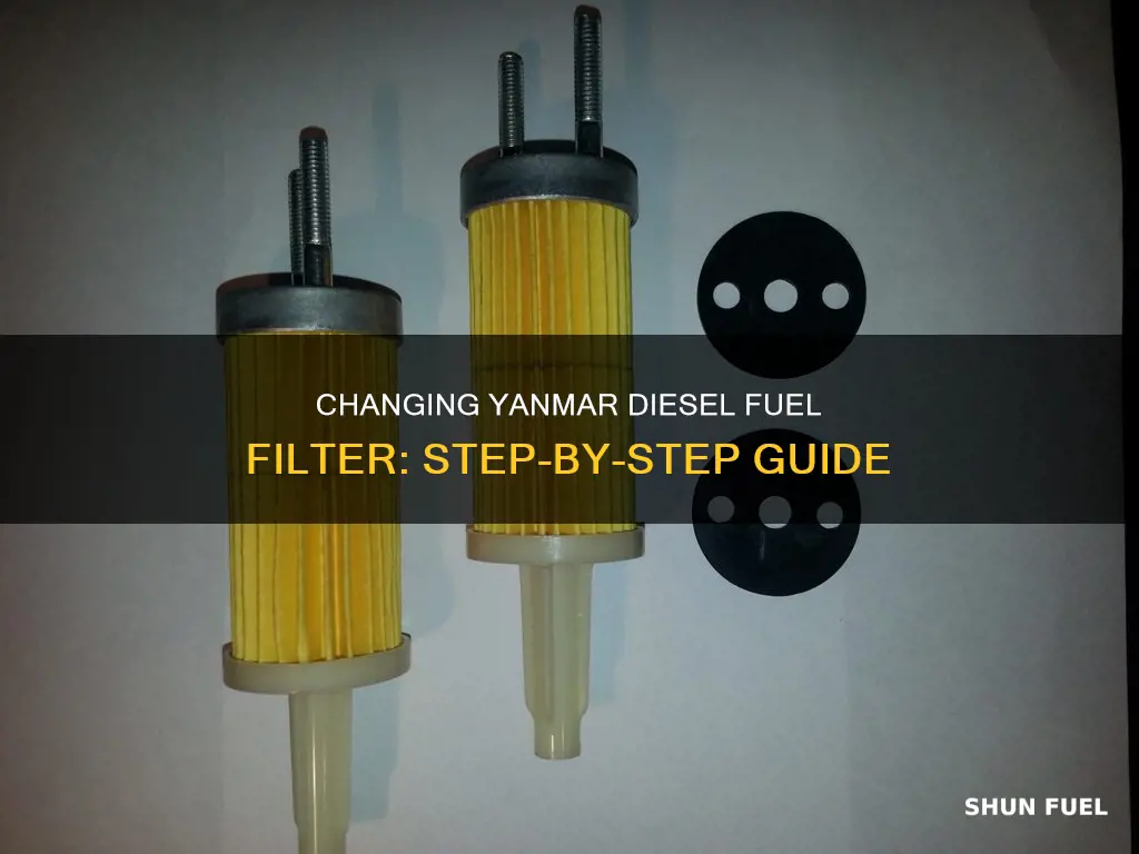 how to change fuel filter on yanmar diesel